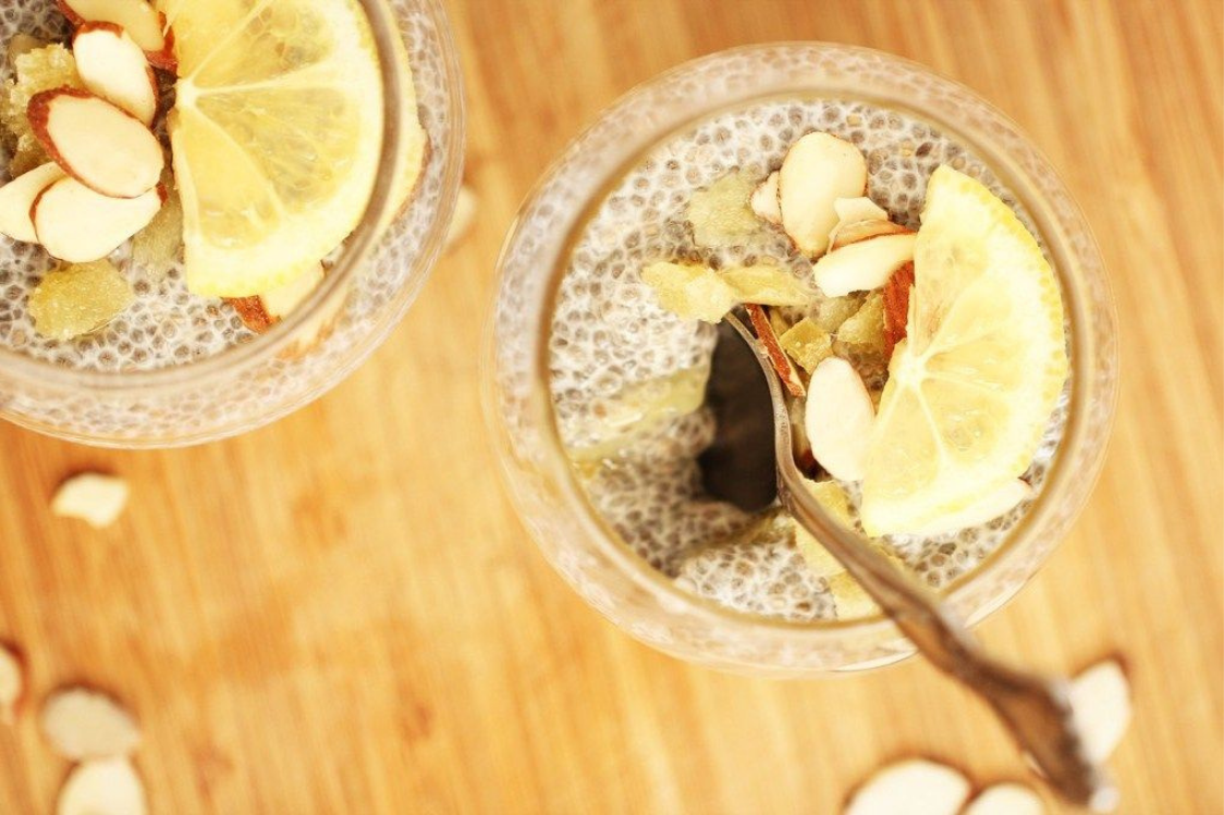 Лимонний чіа пудинг