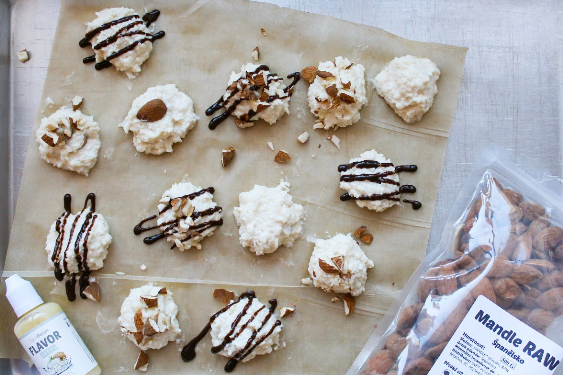 Різдвяні кокосові кульки