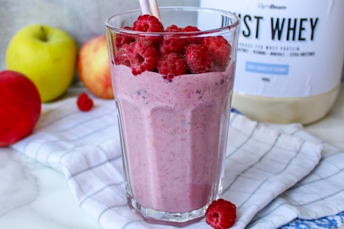 Малиново-кокосовий смузі