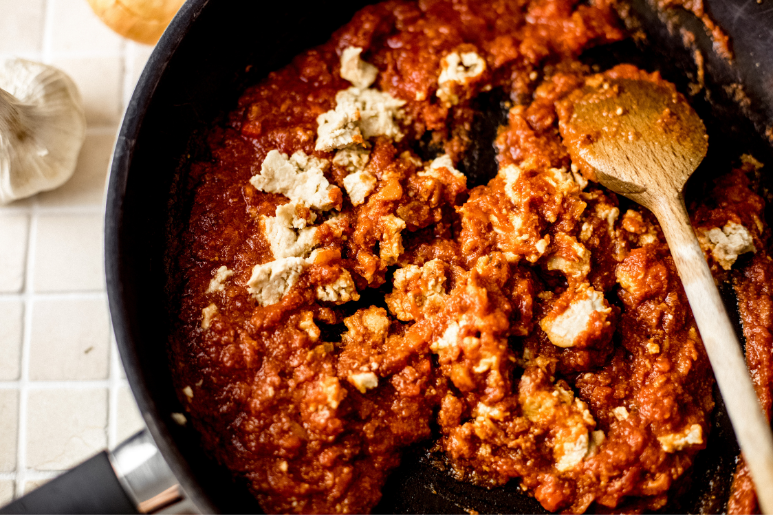 Соус Болоньєзе з низькокалорійною пастою - спосіб приготування