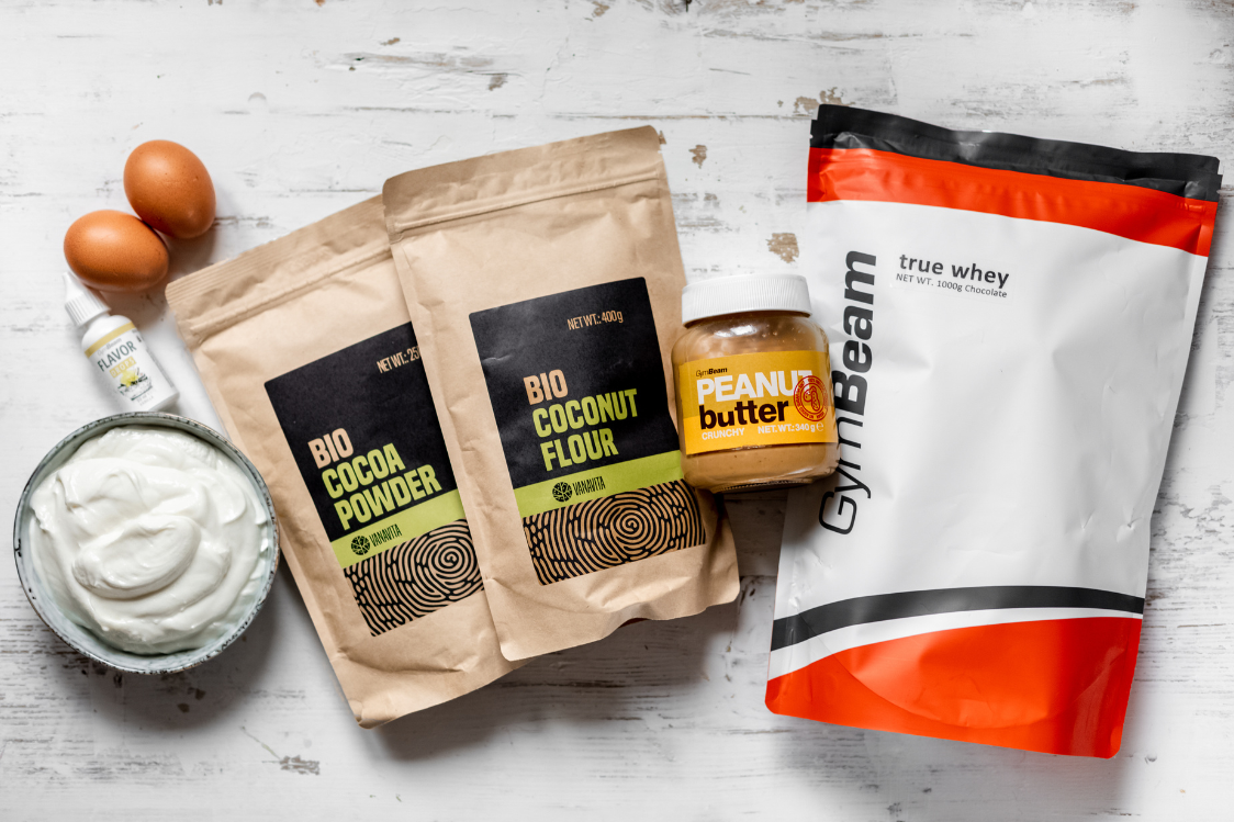 Чизкейк Брауни с арахисовым маслом - ингредиенты