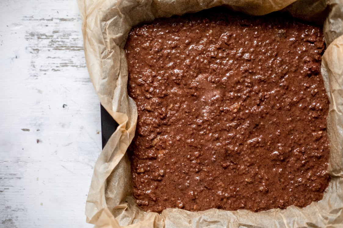 Чизкейк Брауни с арахисовым маслом - основа