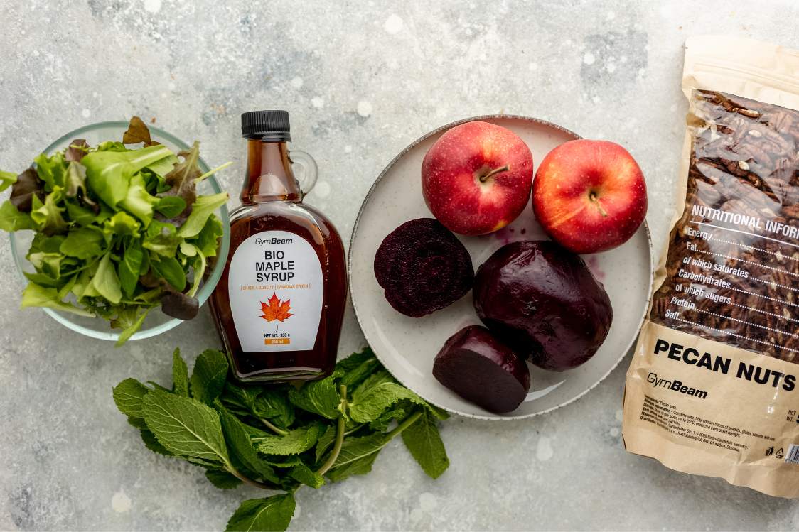 Салат из свеклы и яблок - Ингредиенты