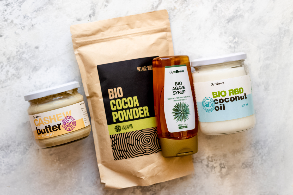 Шоколадні праліне з горіховим маслом