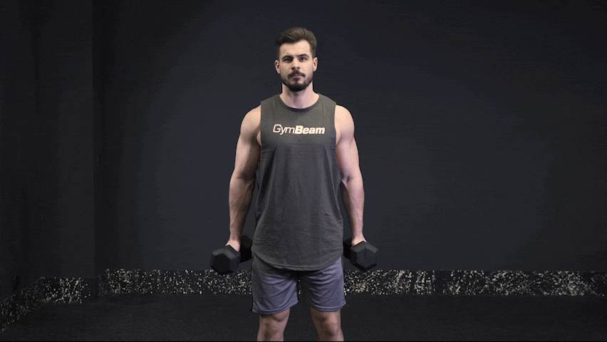 Як правильно виконувати поперемінні скручування на біцепс з гантелями