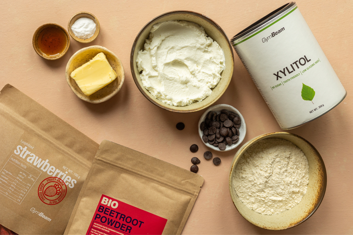 Печиво "Червоний оксамит" з глазур'ю з домашнього сиру - інгредієнти