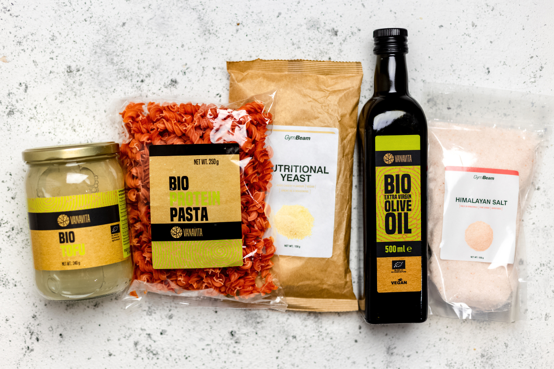 Протеїнова паста із соусом Альфредо - Інгредієнти