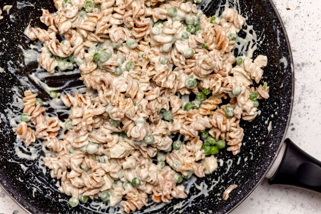 Білкова паста із соусом Альфредо - Спосіб приготування