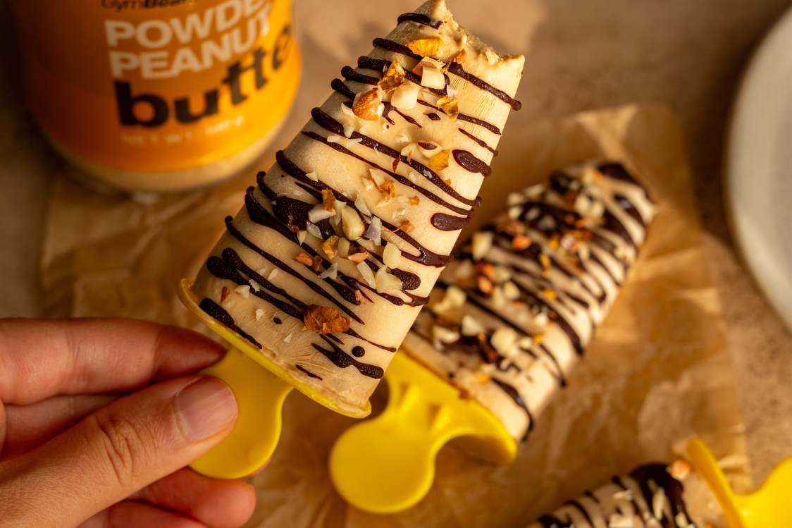 Арахісове морозиво із чорним шоколадом