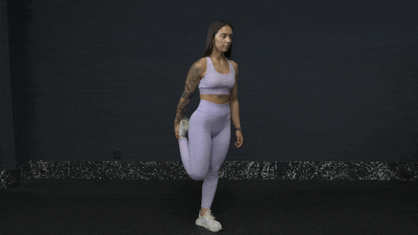 Вправа на розтяжку стегон