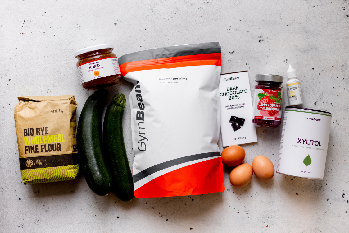 Шоколадно-пряниковий пиріг з кабачків - Інгредієнти