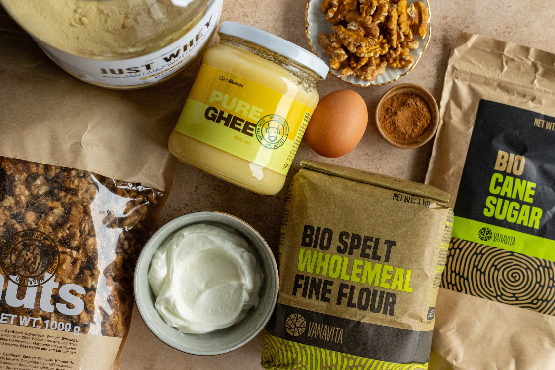 Різдвяний пиріг димар корицею - інгредієнти