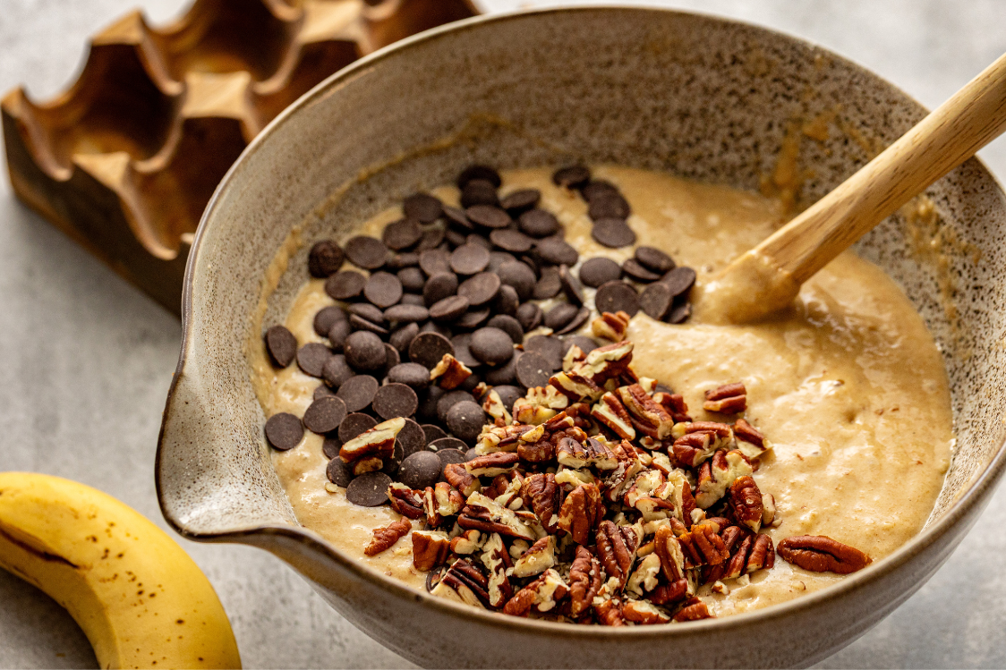 Соковитий банановий пиріг - спосіб приготування