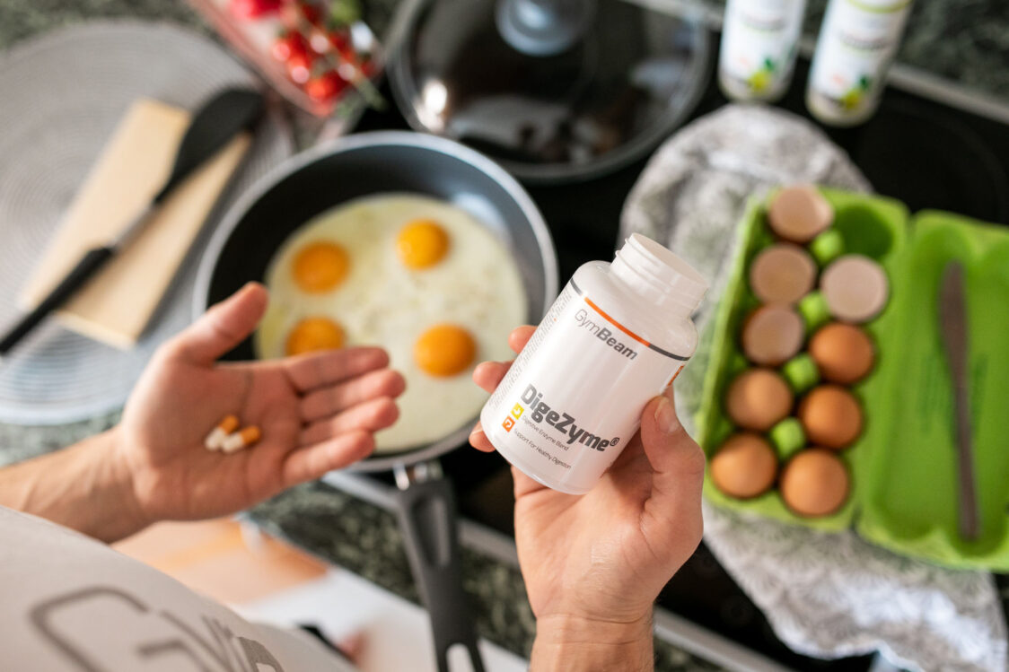 Травні ферменти містять такі речовини, як амілаза, ліпаза, протеаза та лактаза.