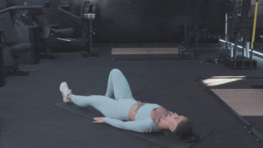 Як виконувати сідничний місток на одній нозі?