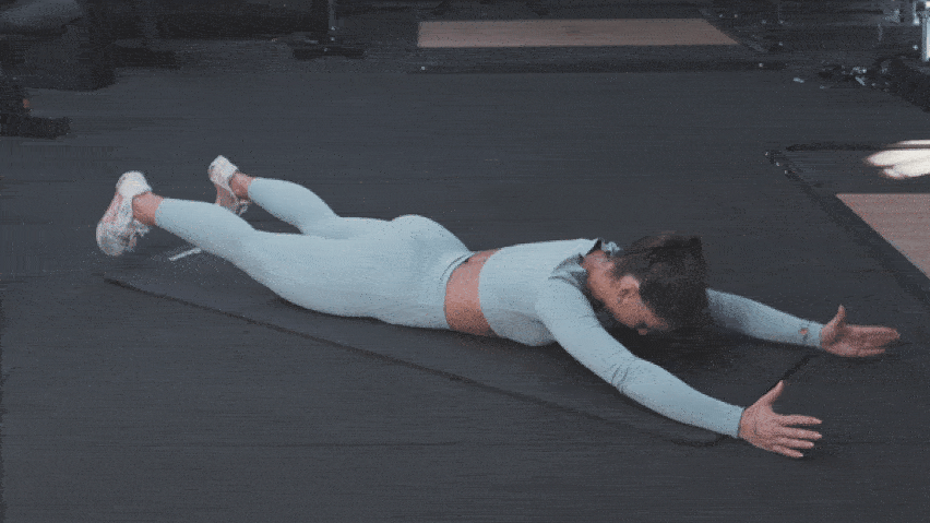 Як виконувати вправу "плавець"?