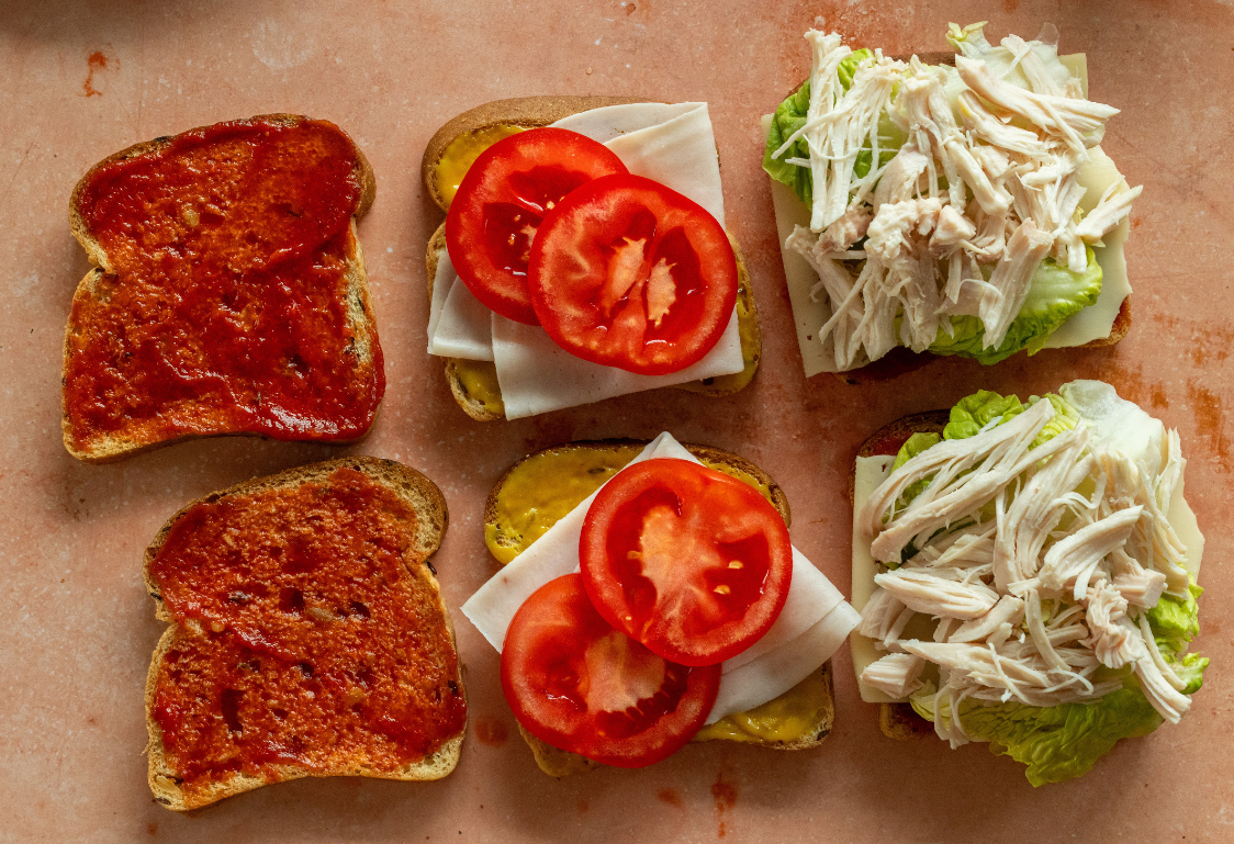 Клаб-сендвіч — Формування шарів Клаб-сендвіч — Формування шарів