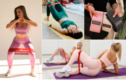 Топ-12 упражнений для ягодиц и ног с резинкой для фитнеса