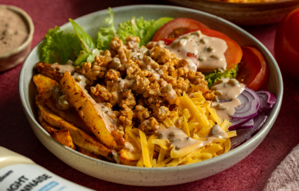 Фитнес-рецепт: салат, вдохновленный вкусом Биг Мака