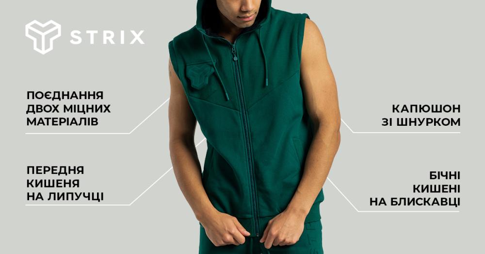 Men‘s Essential Vest Emerald - STRIX