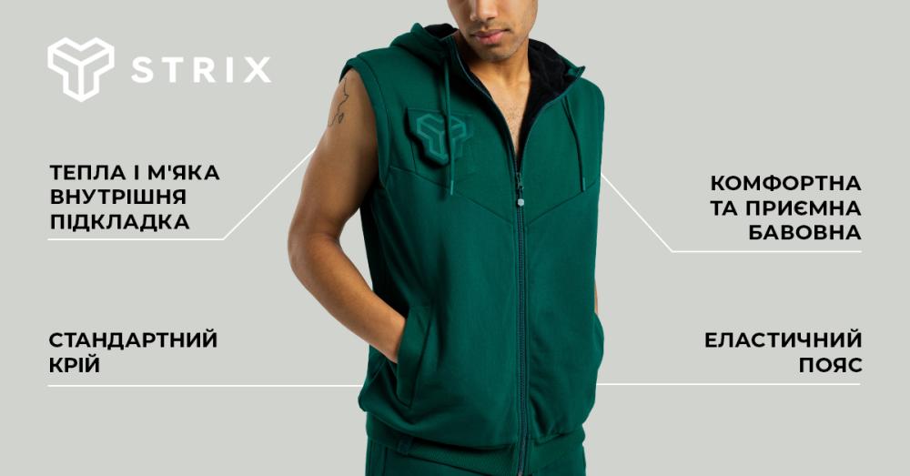 Men‘s Essential Vest Emerald - STRIX