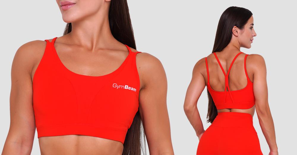 BEAT Sports Bra Tangerine - GymBeam
