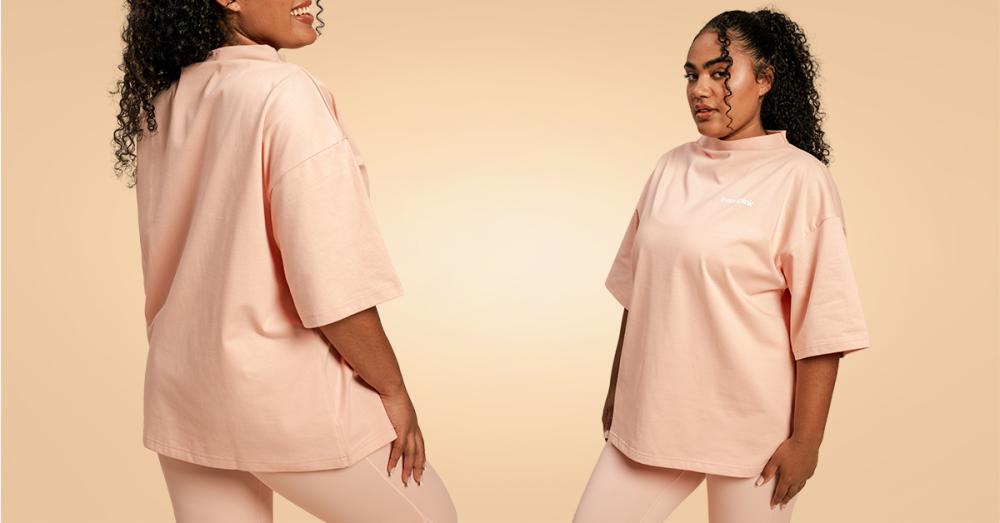 Women‘s Bliss Oversized Top Pink - BeastPink	
