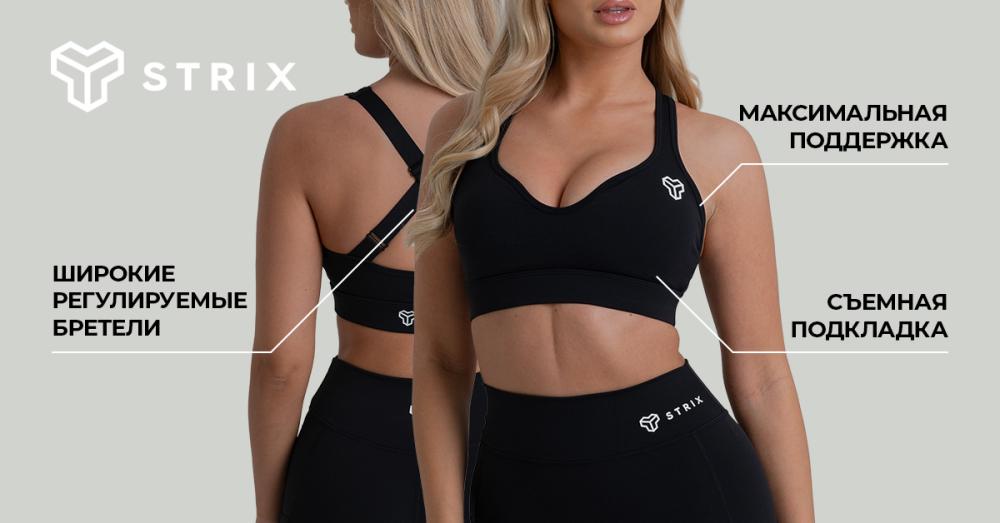 ZOA Sports Bra Black - STRIX