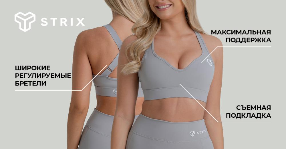 ZOA Sports Bra Black - STRIX