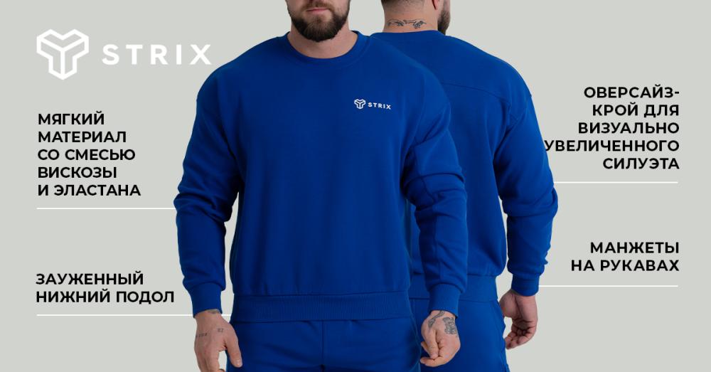 ZOA Relaxed Sweatshirt Black - STRIX