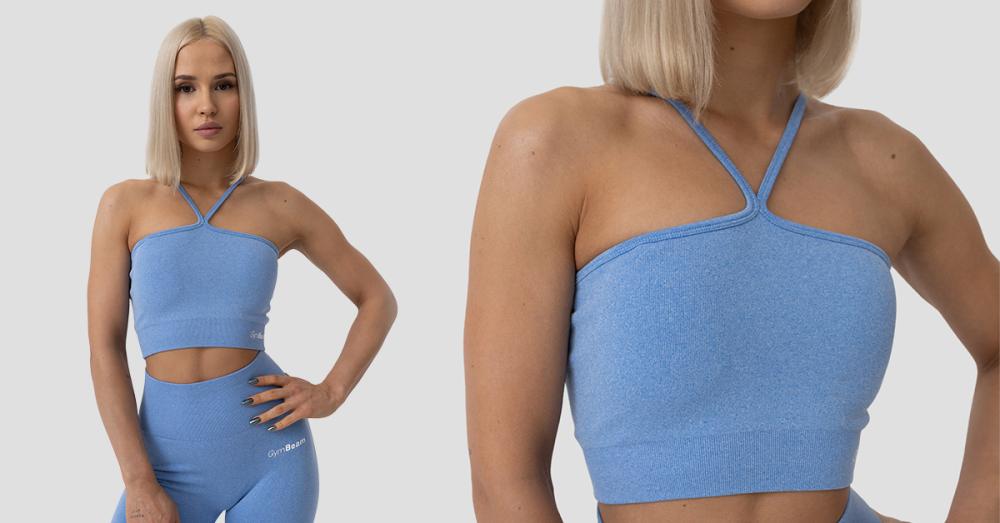 Бюстгальтер FLO Sports Bra Blue - GymBeam