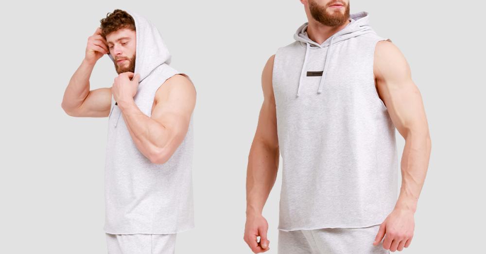 Мужской жилет Unity Vest Grey - GymBeam 