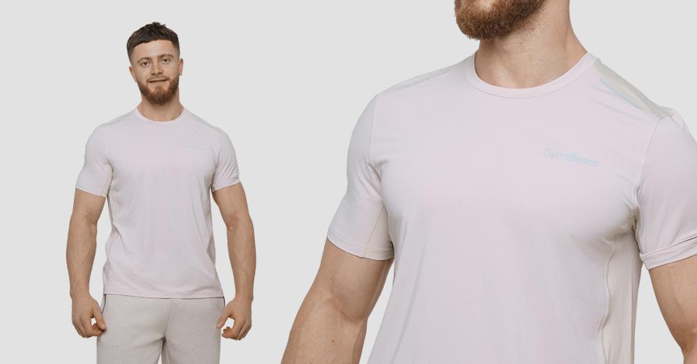 Men‘s Agile Sports T-Shirt Desert - GymBeam	