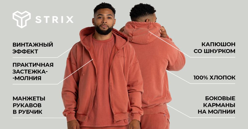 Washed Jumper Black - STRIX