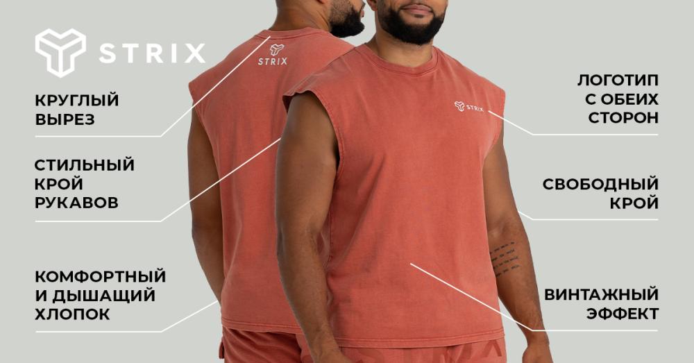 Washed Tank Top Black - STRIX