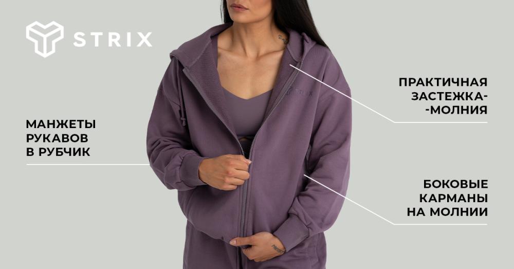 Женская толстовка на молнии - STRIX