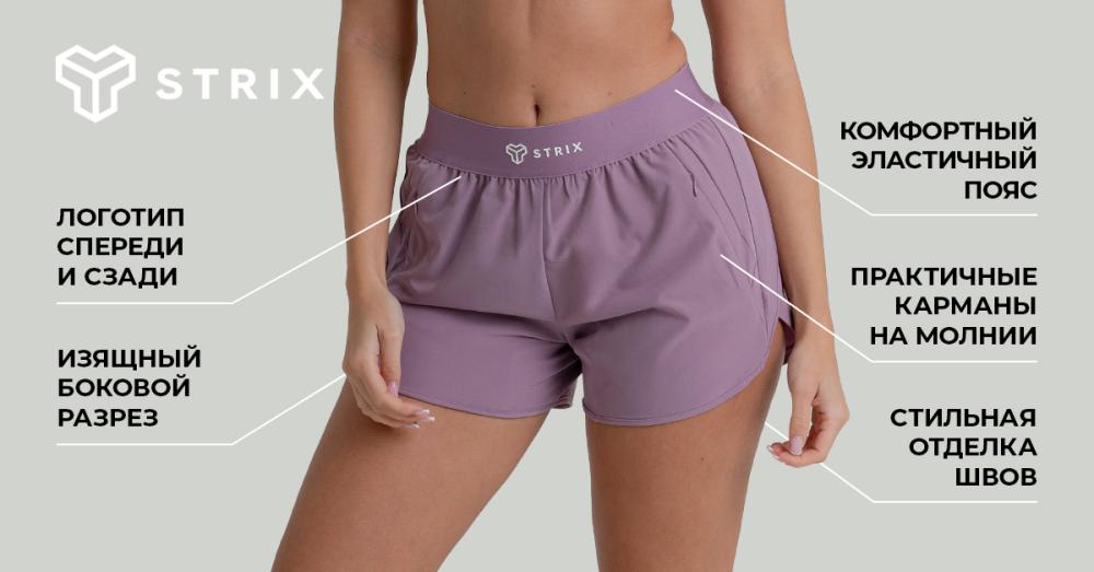 Женские шорты ZOA черные - STRIX