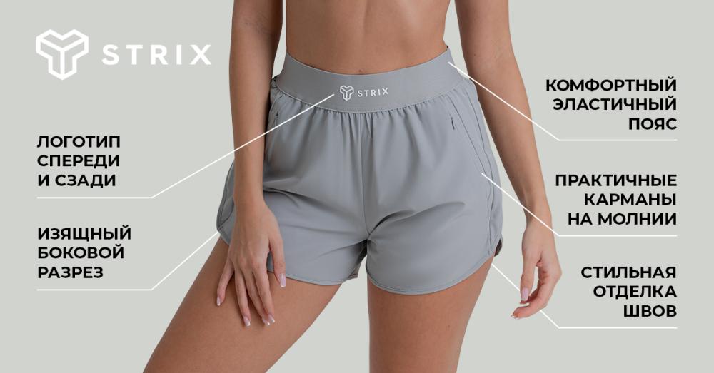 Женские шорты ZOA черные - STRIX