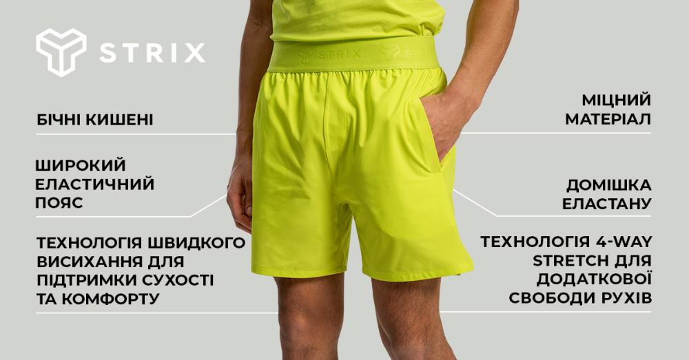 Lunar Shorts Chartreuse - STRIX