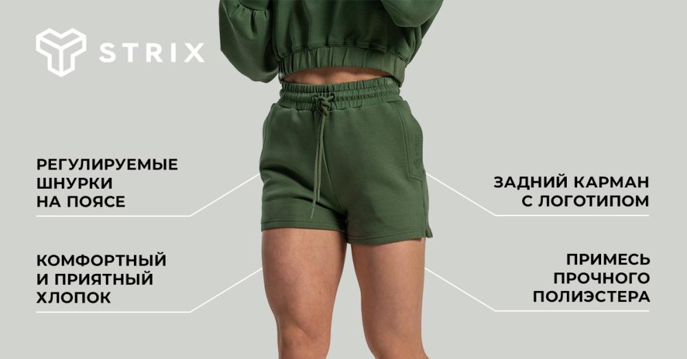 Women's Lunar Shorts Cedar Green - STRIX