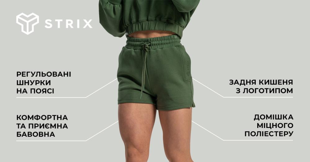 Women's Lunar Shorts Cedar Green - STRIX