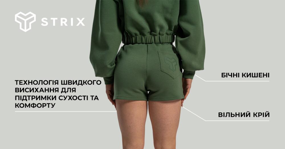 Women's Lunar Shorts Cedar Green - STRIX