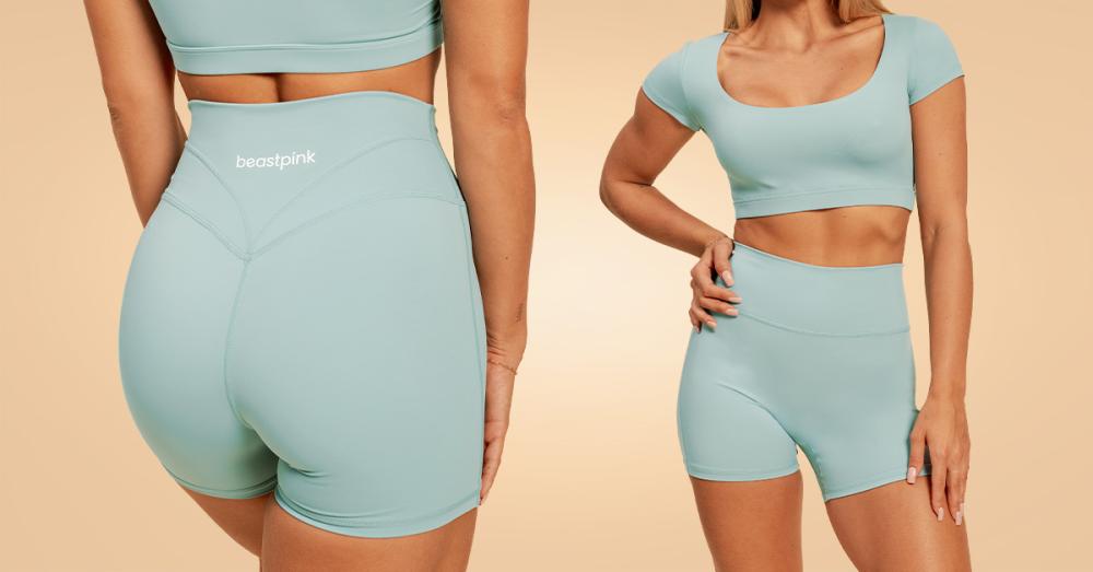 Женские шорты Sense Storm Blue - BeastPink