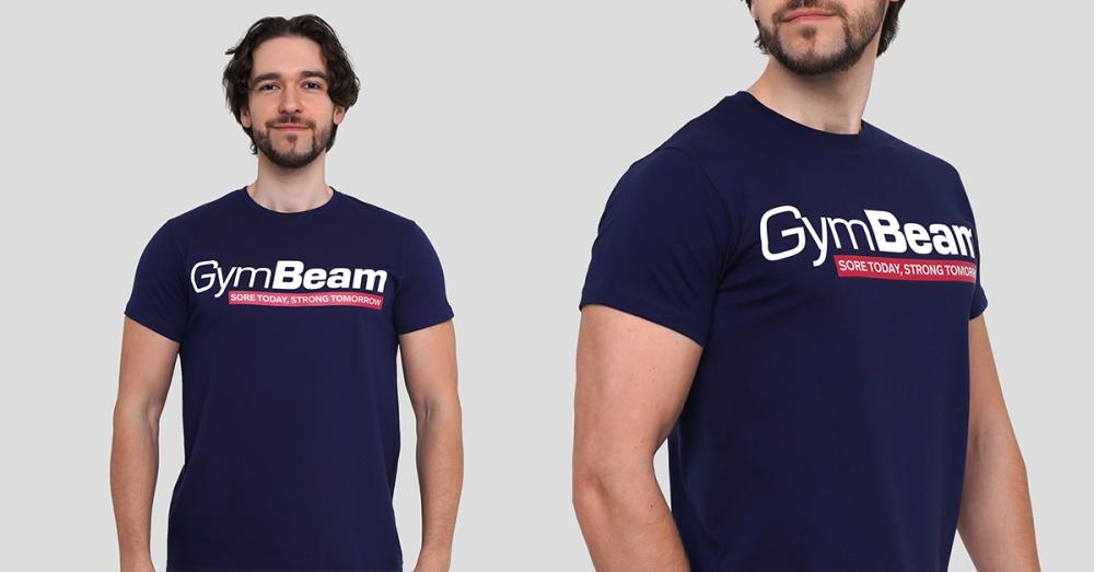 Футболка Strong Tomorrow Navy Blue - GymBeam