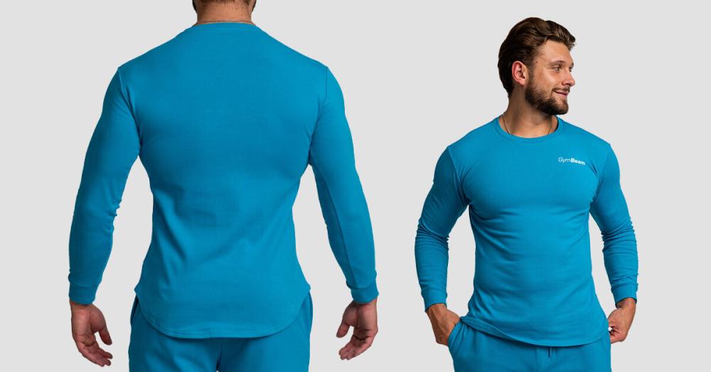 Limitless Sweatshirt Аквамарин - GymBeam