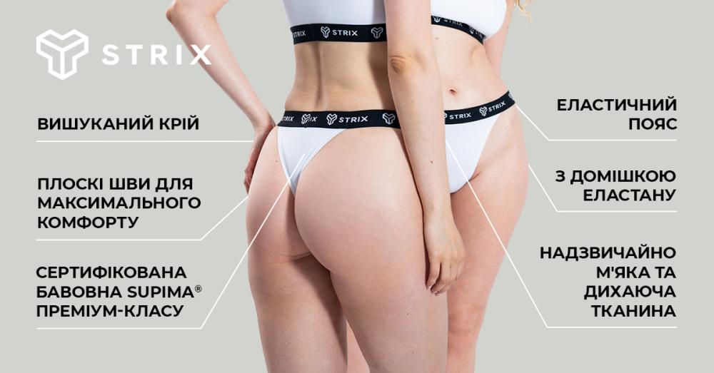 Essential Thongs 2Pack Black - STRIX