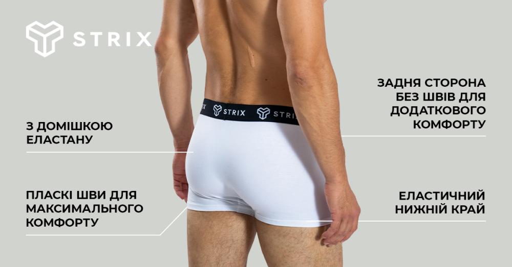 Чоловічі боксери Essential 2Pack Black - STRIX