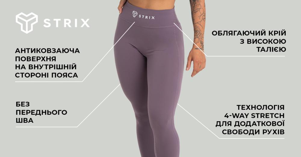 Women's Taupe Leggings - STRIX