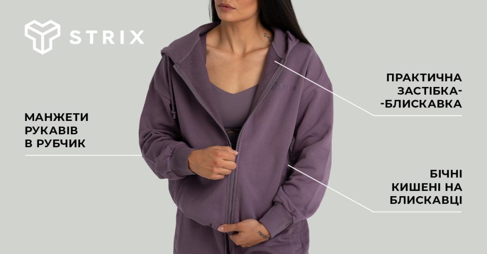 Жіноче худі на блискавці - STRIX