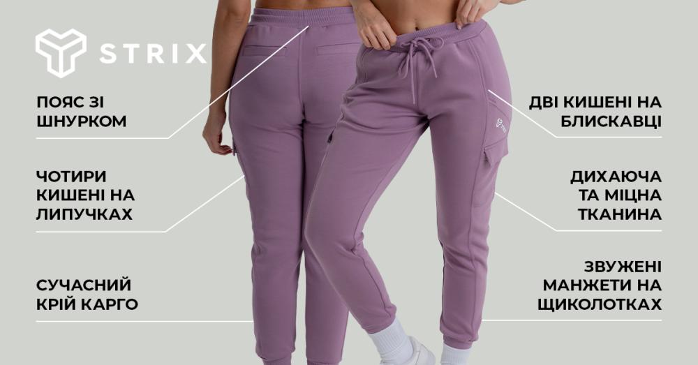 Women's ZOA Joggers Black - STRIX